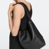 Nappa Leather Bucket Bag