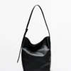 Nappa Leather Bucket Bag
