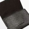 Nappa Leather Card Holder with Flap