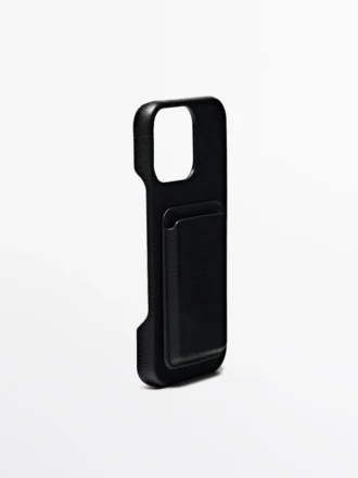Nappa Leather Iphone Pro Max Case