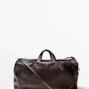 Nappa Leather Maxi Duffle Bag
