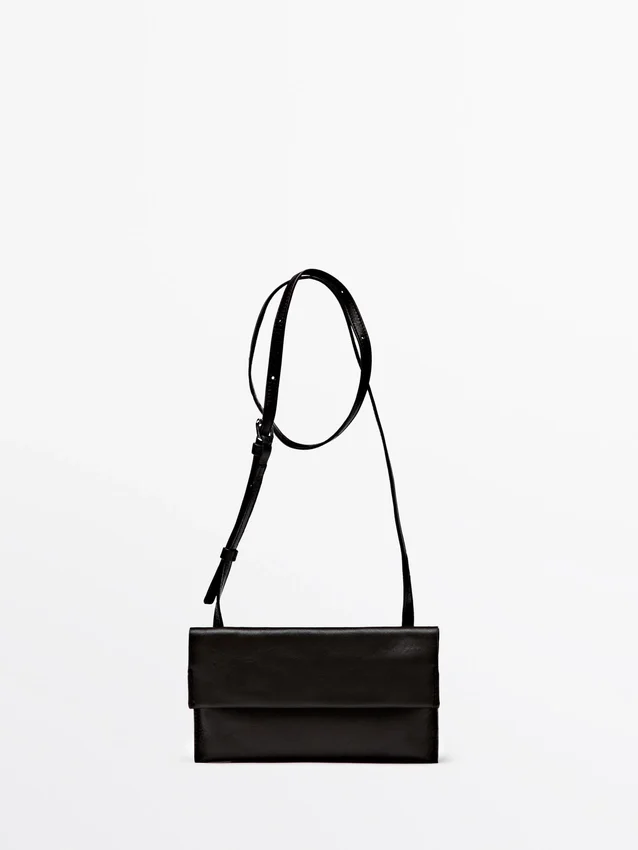 Nappa Leather Mini Crossbody Bag Nappa Leather Mini Crossbody Bag