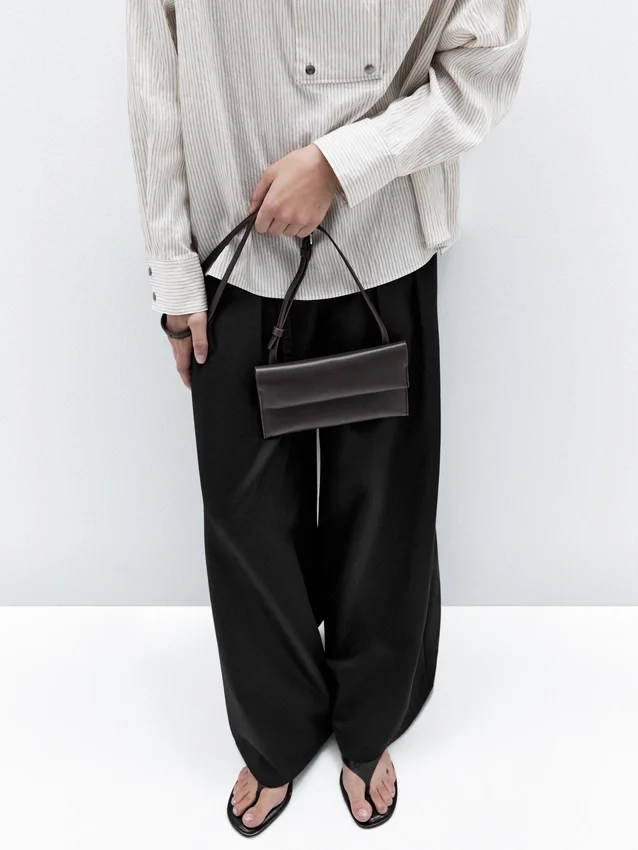 Nappa Leather Mini Crossbody Bag Nappa Leather Mini Crossbody Bag