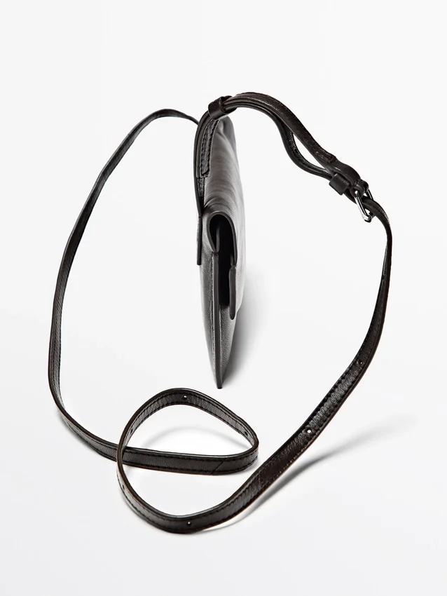 Nappa Leather Mini Crossbody Bag Nappa Leather Mini Crossbody Bag