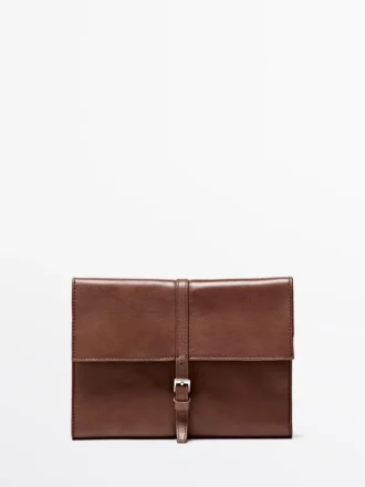 Nappa Leather Tech Accessory Case