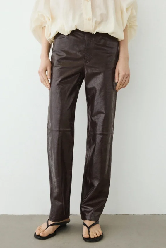 Nappa Leather Trousers Nappa Leather Trousers