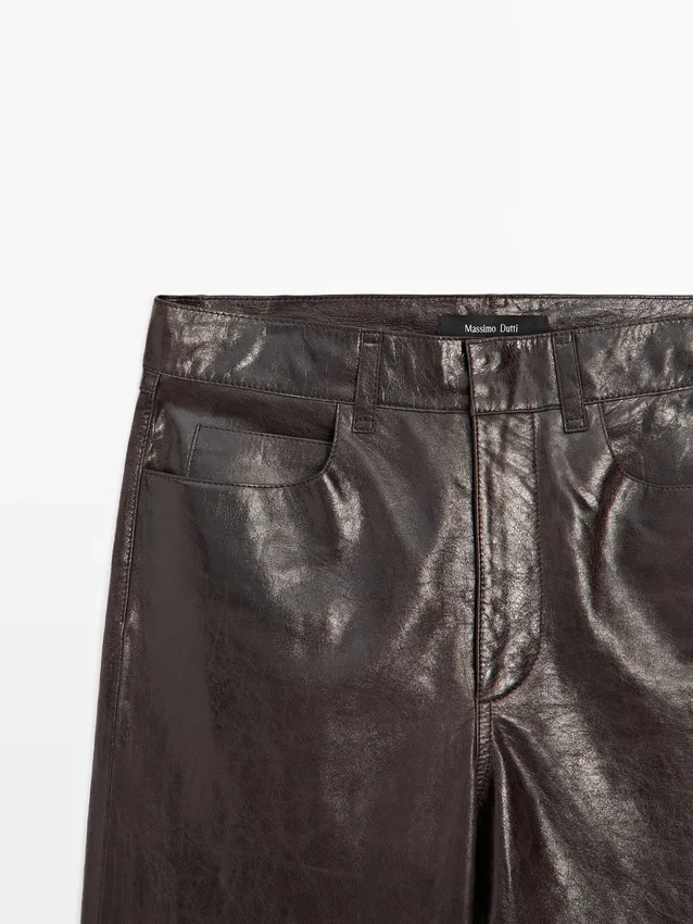 Nappa Leather Trousers Nappa Leather Trousers
