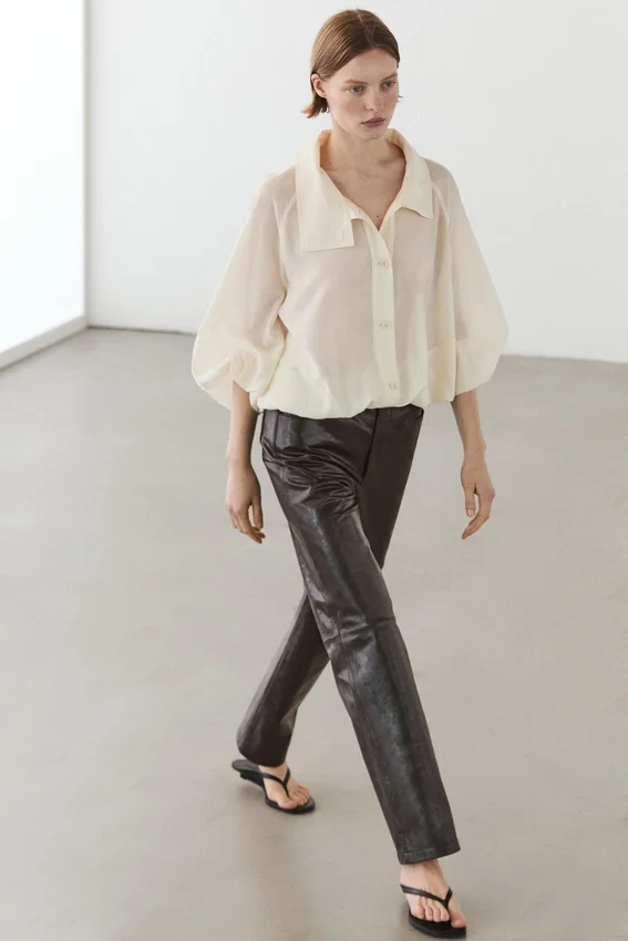 Nappa Leather Trousers Nappa Leather Trousers