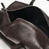 Nappa Leather West Satchel Bag