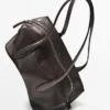 Nappa Leather West Satchel Bag