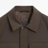 Overshirt with Pockets and Collar Piece