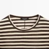 Oversize Striped Long Sleeve T-Shirt