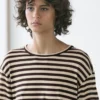 Oversize Striped Long Sleeve T-Shirt