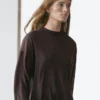 Oversize Wool Blend Knit Sweater