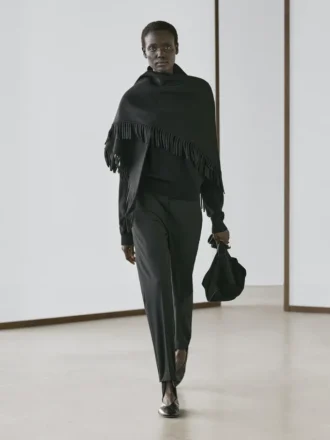 Pants with Elasticated Hems