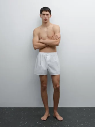 Plain 100% Cotton Boxers