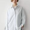 Poplin and Cotton Blend Shirt