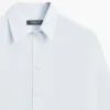 Poplin and Cotton Blend Shirt