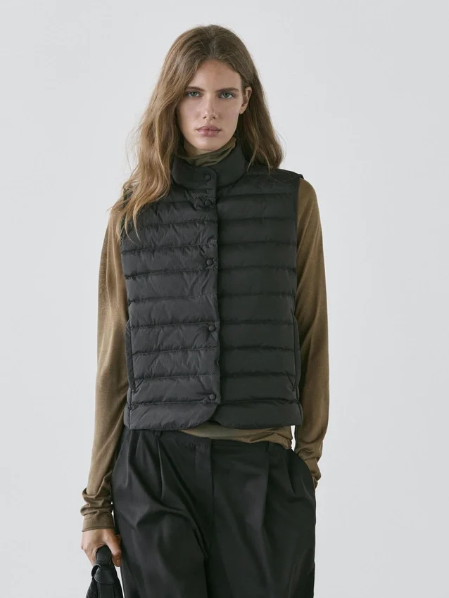 Quilted Puffer Gilet Quilted Puffer Gilet