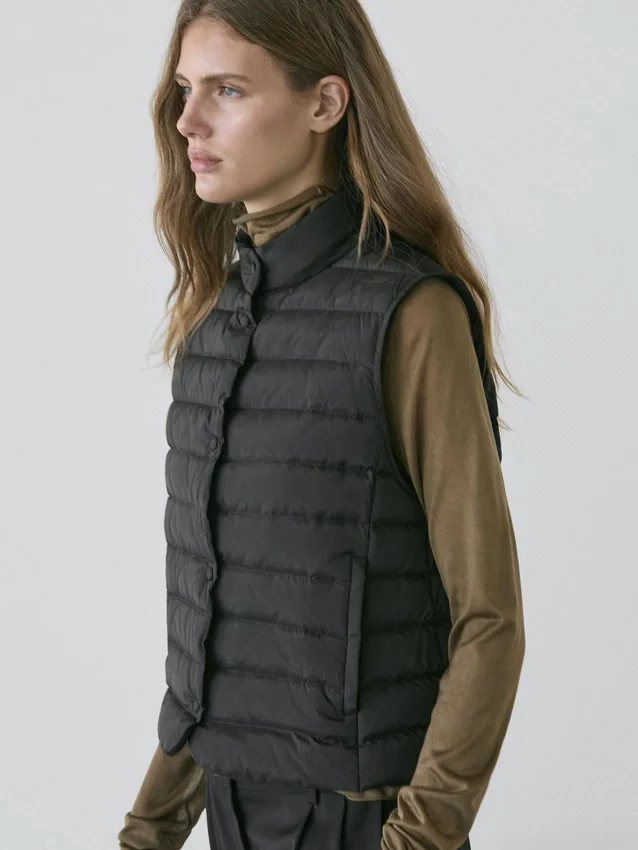 Quilted Puffer Gilet Quilted Puffer Gilet