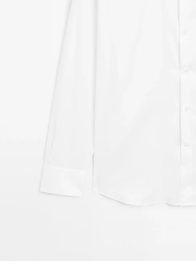 Regular-Fit 100% Cotton Shirt Regular-Fit 100% Cotton Shirt