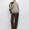 Relaxed Fit Cool Wool Blend Pants Relaxed Fit Cool Wool Blend Pants