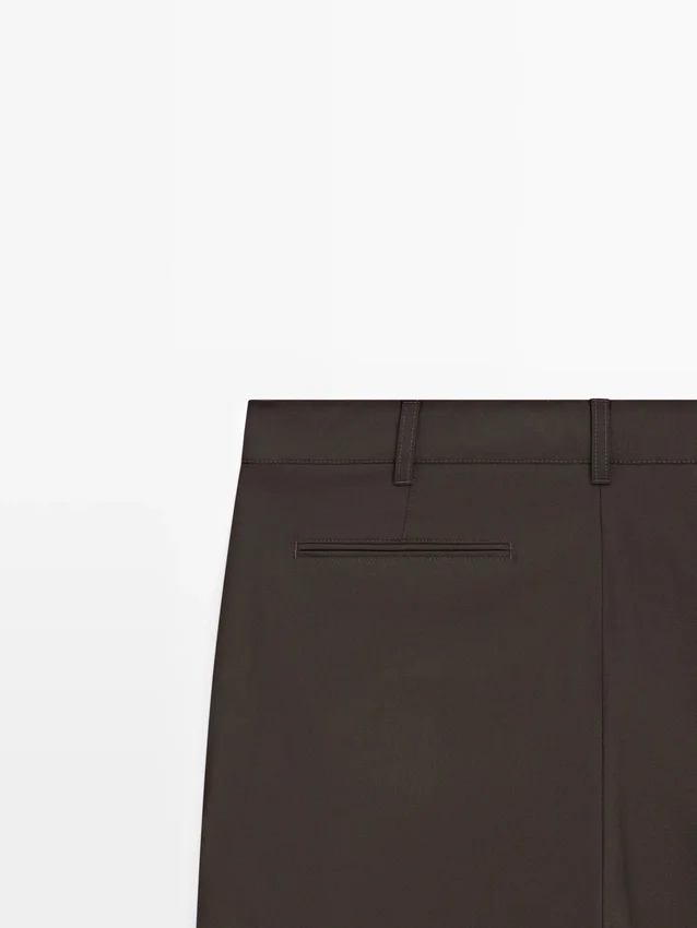 Relaxed Fit Cool Wool Blend Pants Relaxed Fit Cool Wool Blend Pants