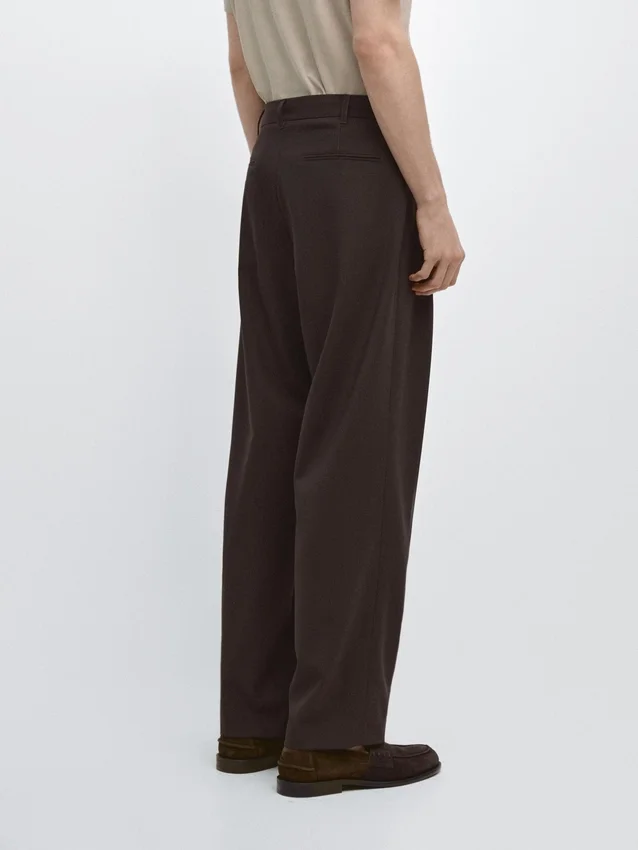 Relaxed Fit Cool Wool Blend Pants Relaxed Fit Cool Wool Blend Pants