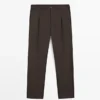 Relaxed Fit Cool Wool Blend Pants Relaxed Fit Cool Wool Blend Pants