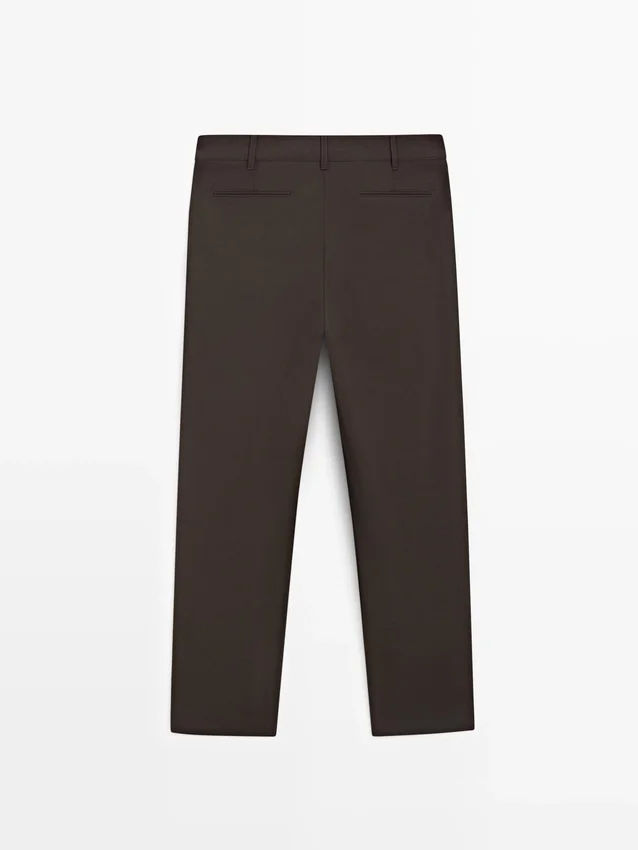 Relaxed Fit Cool Wool Blend Pants Relaxed Fit Cool Wool Blend Pants