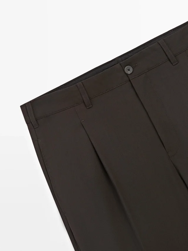 Relaxed Fit Cool Wool Blend Pants Relaxed Fit Cool Wool Blend Pants