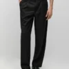 Relaxed Fit Darted Cool Wool Blend Trousers