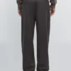 Relaxed Fit Wool Blend Trousers