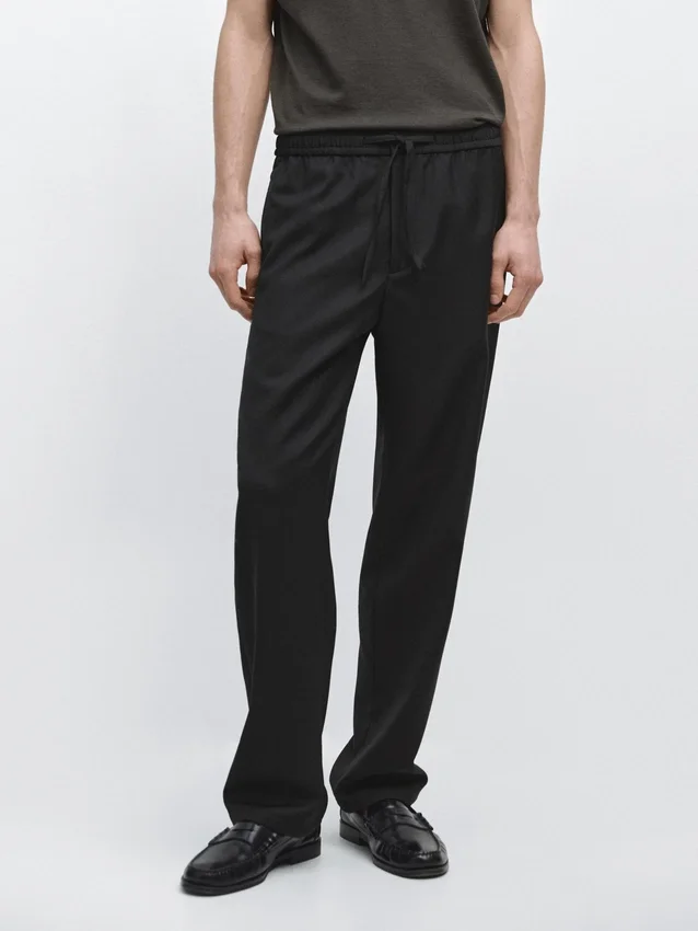 Relaxed Fit Wool Trousers Relaxed Fit Wool Trousers