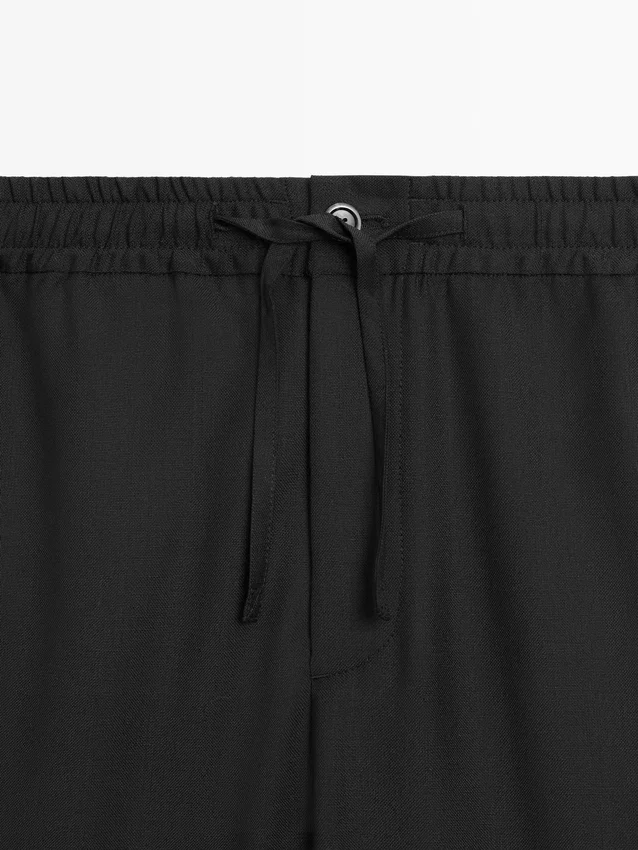 Relaxed Fit Wool Trousers Relaxed Fit Wool Trousers