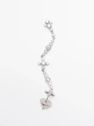 Rhinestone Dangle Earrings