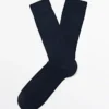 Ribbed Cotton Blend Socks Ribbed Cotton Blend Socks