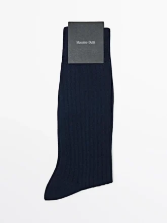 Ribbed Smart Socks
