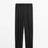 Sarouel Trousers in Flowing Fabric