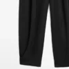 Sarouel Trousers in Flowing Fabric