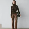 Shiny Nappa Leather Trousers Shiny Nappa Leather Trousers
