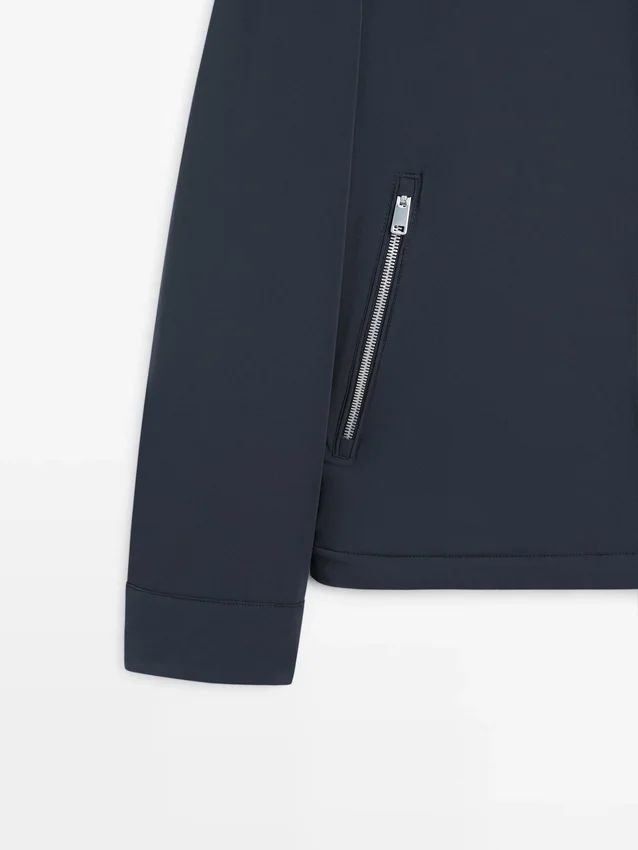 Short Jacket with Pocket Details Short Jacket with Pocket Details