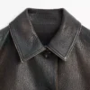 Short Nappa Leather Jacket