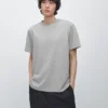 Short Sleeve Cotton Melange T-Shirt Short Sleeve Cotton Melange T-Shirt