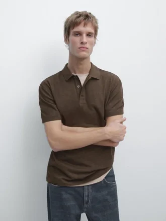 Short Sleeve Cotton Polo Shirt