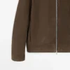 Short Suede Leather Jacket