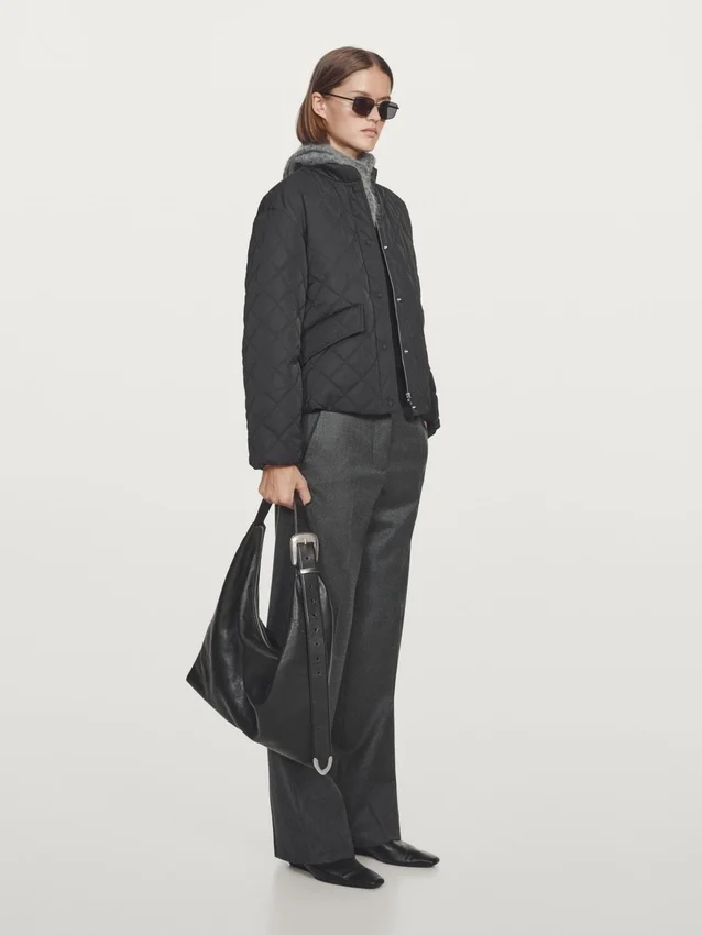 Short Water-Repellent Puffer Jacket Short Water-Repellent Puffer Jacket