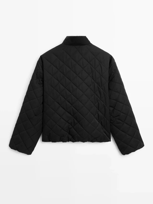 Short Water-Repellent Puffer Jacket Short Water-Repellent Puffer Jacket