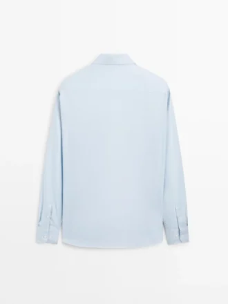 Slim Fit 100% Cotton Oxford Shirt