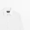 Slim Fit 100% Cotton Poplin Shirt